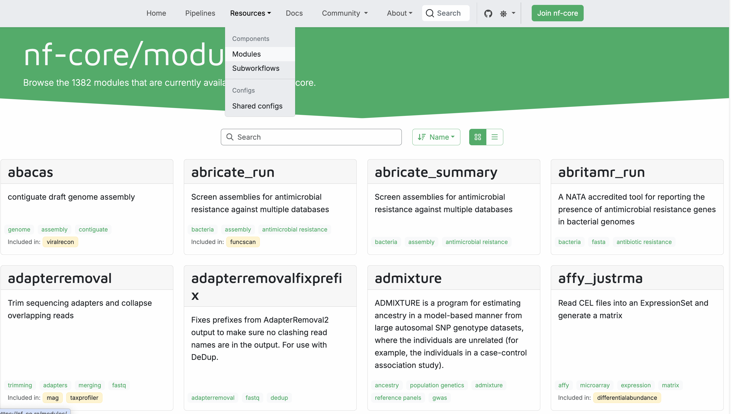 nf-core/modules