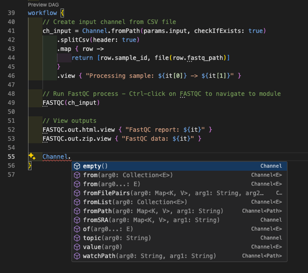 Autouzupełnianie kanałów