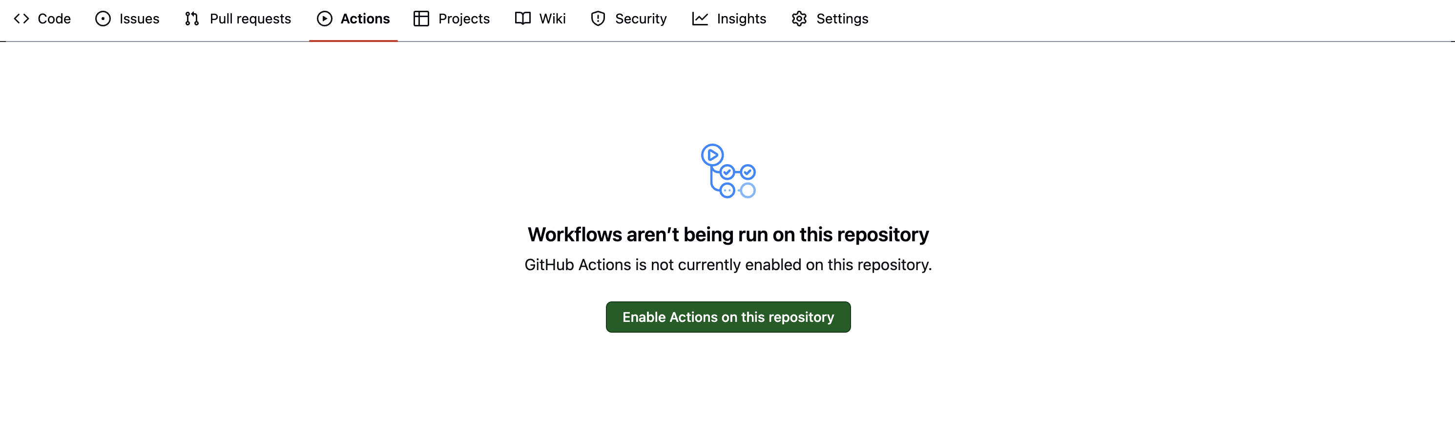 GitHub actions